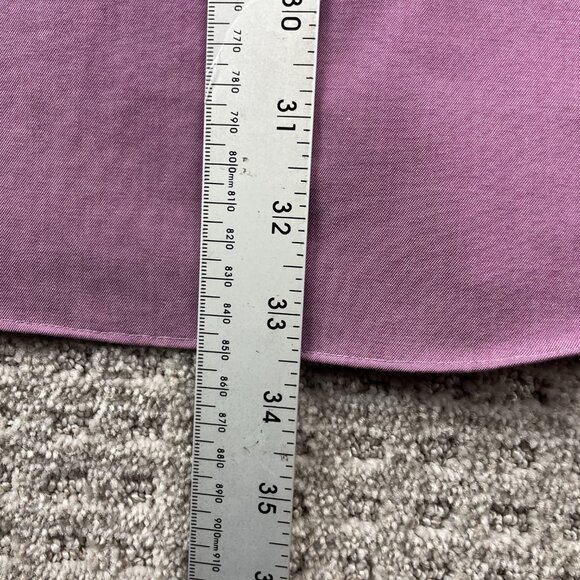 Calvin Klein CK Button Up Shirt Long Sleeve Men 16.5 34/35 Infinite Non-Iron - Picture 9 of 9